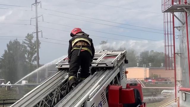 Учения МЧС на Минской ТЭЦ-3 смотреть онлайн