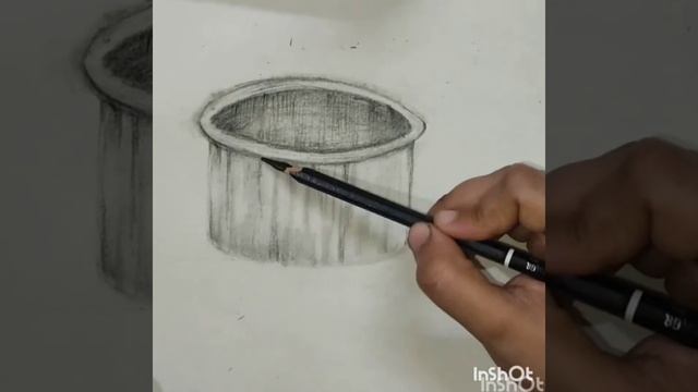 Still Life lesson-1(Drawing no. -3) How to draw Steel Vessel?Class-10 Easy techniques for beginners смотреть онлайн