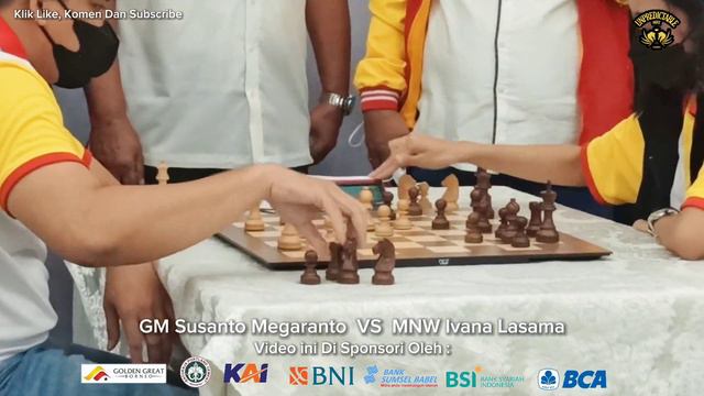 GM Susanto Megaranto Vs MNW Ivana Lasama, Indonesia Master III смотреть онлайн
