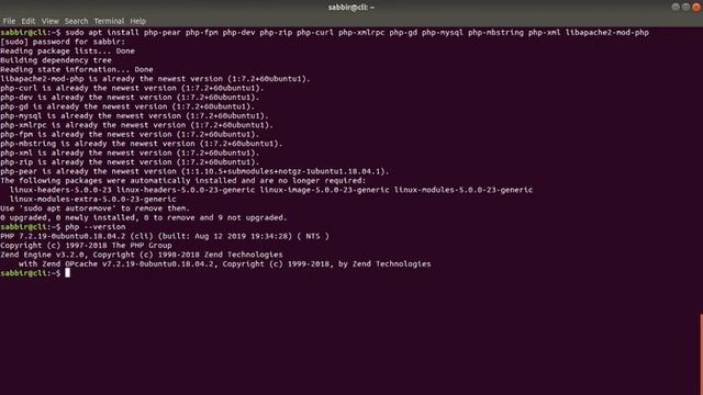 How to install php on ubuntu 18.04 смотреть онлайн