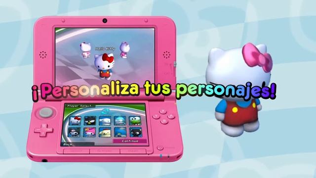 Hello Kitty and Sanrio Friends 3D Racing смотреть онлайн