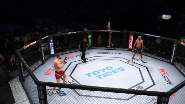 ЯН БЛАХОВИЧ VS АНДЕРСОН СИЛЬВА UFC 4 CPU VS CPU смотреть онлайн