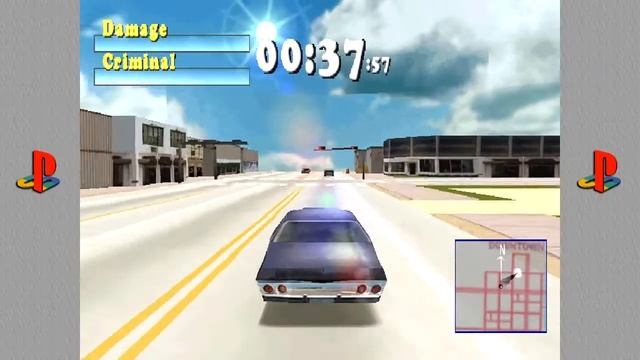 Driver: Sennyuu! Car Chase Daisakusen - ドライバー 潜入! カーチェイス大作戦 (Quick Gameplay) Playstation смотреть онлайн