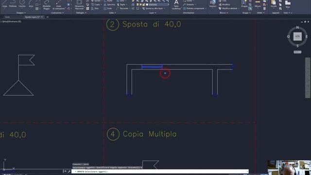 Esercitazione 09 - Corso AutoCAD Mechanical - Comandi Sposta e Copia смотреть онлайн