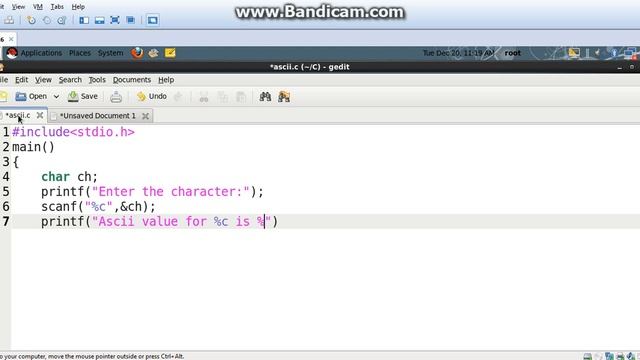 How to find Ascii code or value of a character | C program | C programming for beginners смотреть онлайн