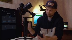 Настройка электронного  стабилизатора DJI Ronin S, балансировка тяжелой камеры