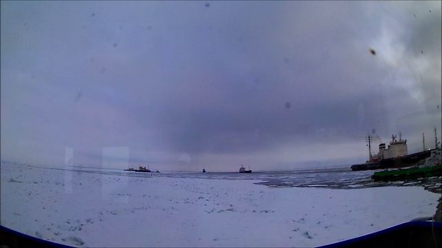 Фестиваль ледоколов. Закадровая съёмка. "Мудьюг" в деле.