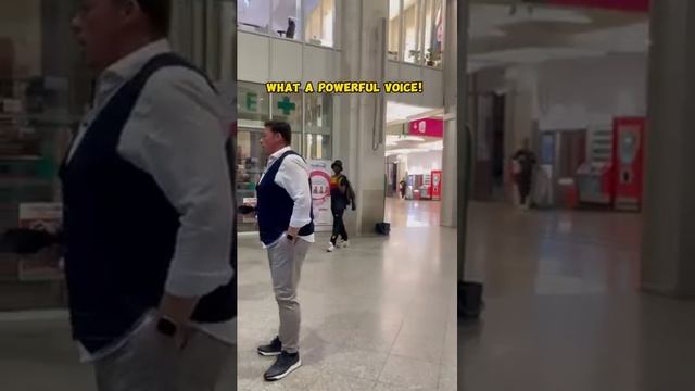An OPERA SINGER joins me in the TRAIN STATION ?? смотреть онлайн