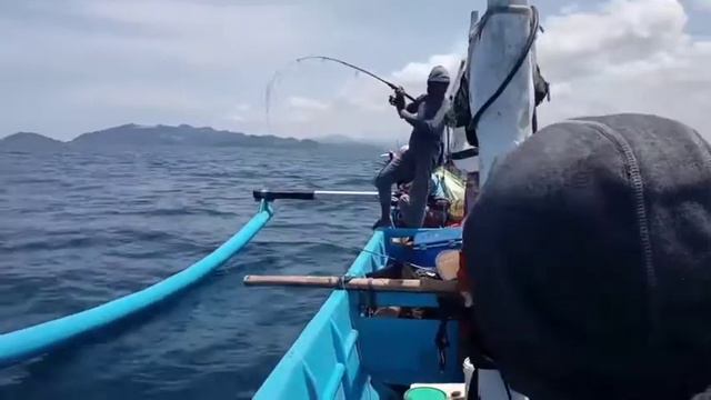 TRIP MANCING DI PANTAI LAMPON! PESONA SENSASI MANCING MEMANG JOSS.