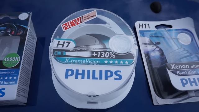 Philips X-treme Vision, BlueVision ultra, WhiteVision: which one should you buy? смотреть онлайн