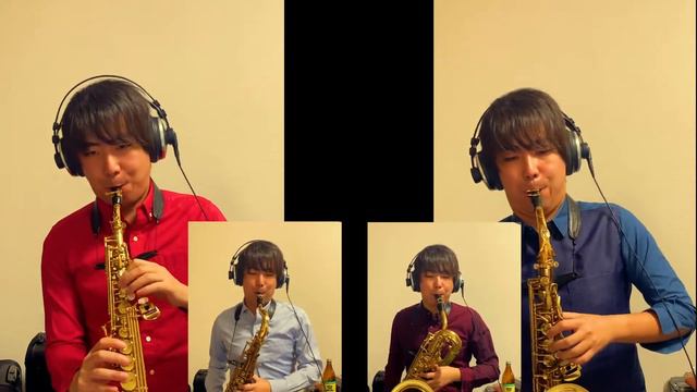 【Back to the Future】独りサックス四重奏 смотреть онлайн