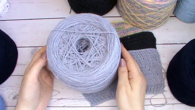 Подарок мужа на 8 марта. Моя новая бобинная пряжа и ее свойства. смотреть онлайн