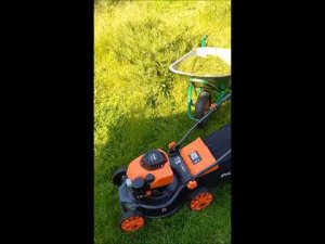 Газонокосилка Patriot PT400 обзор от дачника.