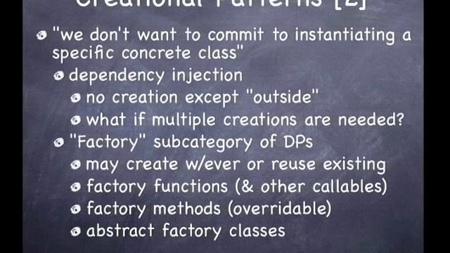 Python Design Patterns смотреть онлайн