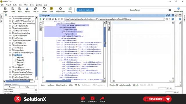 SOAP Webservices for Financials - Oracle Fusion (Part 3) | Oracle Tutorial | SolutionX смотреть онлайн