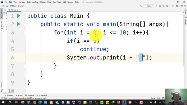 50) Learn Java with Dagmawi-Abate; For-each and Continue Branching Statement; Amharic смотреть онлайн