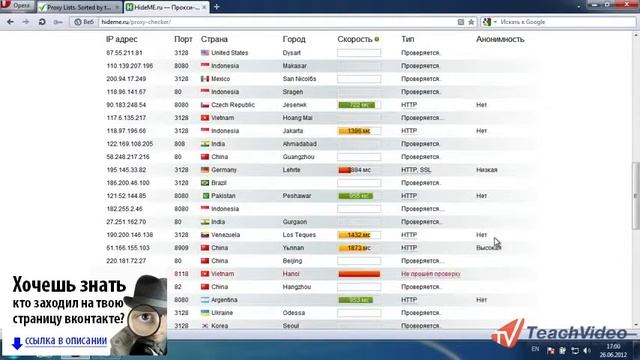 Как вконтакте обойти прокси смотреть онлайн
