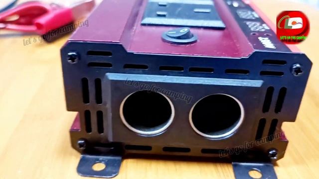 UKC Power Inverter 1500W | How To Use Ukc Inverter  | Power Supply 12V To 220 Voltage Convert ,