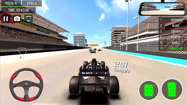 Formula Car Racing Game - Extreme Car Driving Simulator 3D | Android Gameplay смотреть онлайн