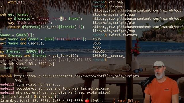Perl Script for Twitch without the Twitch (youtube-dl, mpv) [20210313212500] смотреть онлайн