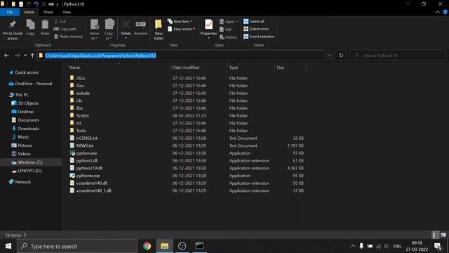 How to fix 'Python was not found' | Python | Error Fixed 100% | смотреть онлайн