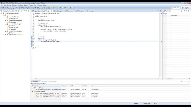 Tutoriel Java - Chapitre 7 (TP) : Morpion (partie 2) (1/2) [FR] смотреть онлайн