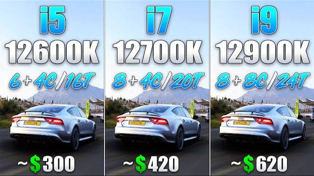 Core I5 12600K Vs Core I7 12700K Vs Core I9 12900K