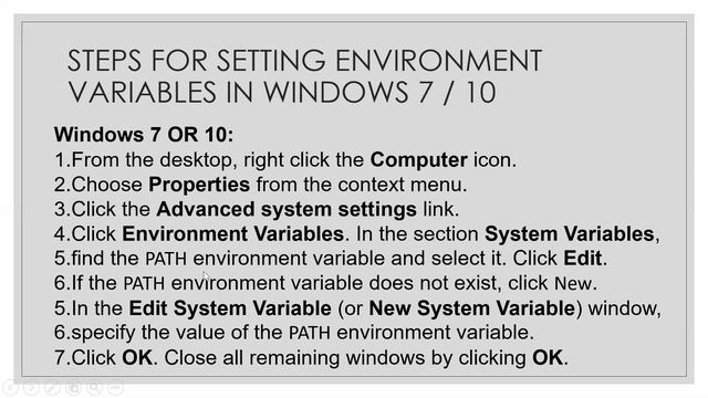 How to Set Environment Variable for JAVA programs смотреть онлайн