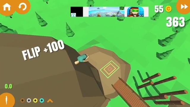 Обзор игры Flip trickster смотреть онлайн