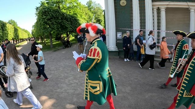 Петергоф. Оркестр Преображенского полка смотреть онлайн