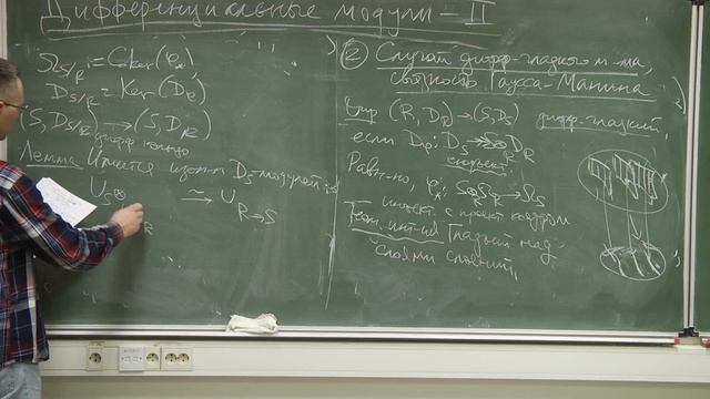 Лекция № 4. С.О. Горчинский. Дифференциальные модули, часть 2 смотреть онлайн