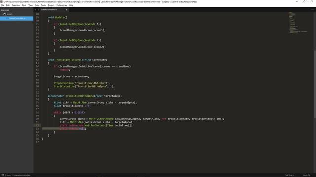 Unity Scripting - Loading Screens Using Coroutines смотреть онлайн