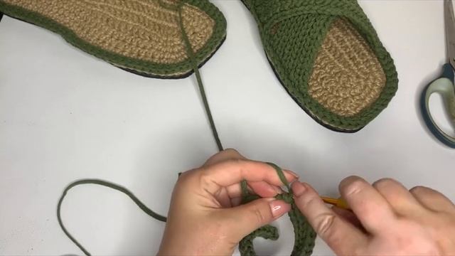 МК мужские тапочки, перекрестный верх