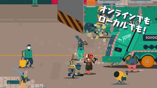 『PixelJunk Scrappers Deluxe』 - 初公開 | PS5 & PS4 смотреть онлайн