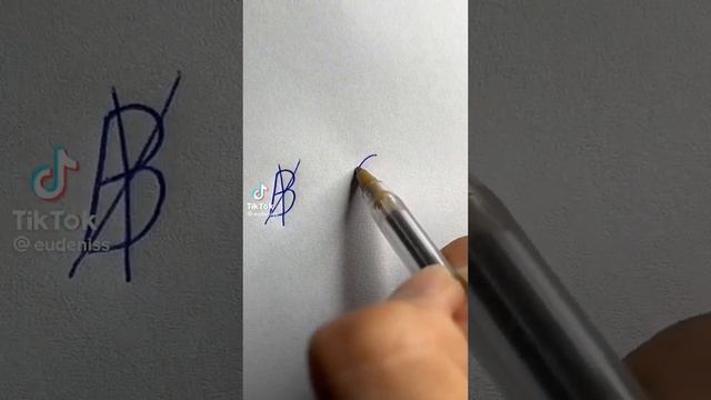 Как красиво написать букву В смотреть онлайн