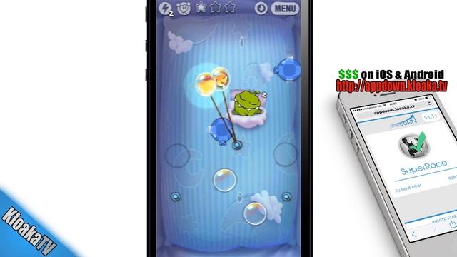 Cut The Rope 16-9 Pillow Box Walkthrough (3 Stars) смотреть онлайн