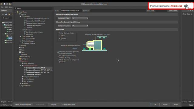 Altium Designer Tutorial 24: Altium Design Rules For Test Point.