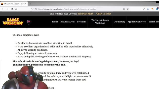 Games Workshop Infringements Assistant смотреть онлайн