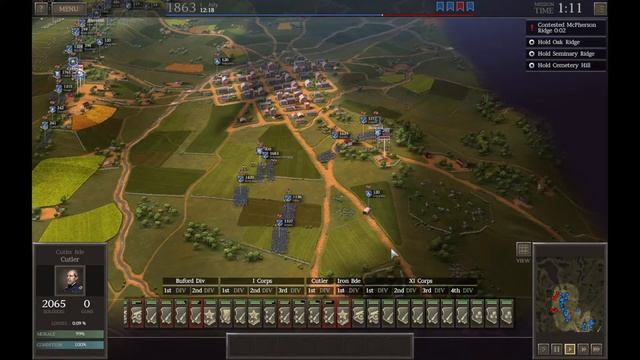 UG Civil War Battle of Gettysburg смотреть онлайн