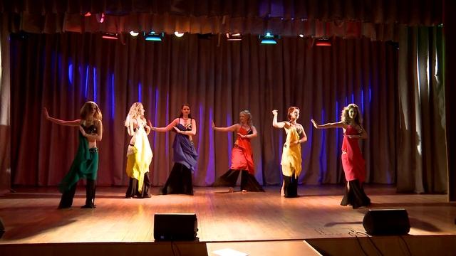 Anna Anisimova & Sirin Tribe Students Group - Tribal Fusion  @ Tribal Blossom Show