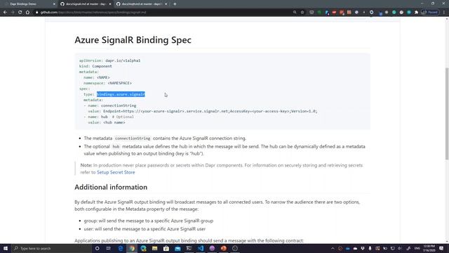 Dapr Basics: working with input and output bindings смотреть онлайн