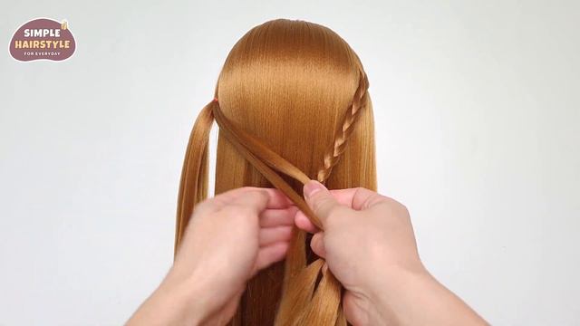 3 Different Open Hairstyle For Long Hair | Trendy Open Hairstyle For Party | Hairstyle For Girls смотреть онлайн