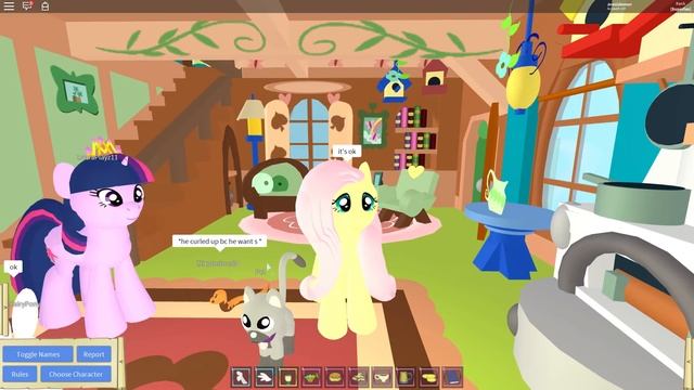 Pets! Roblox: My Little Pony 3D: Roleplay is Magic ~ Fluttershy смотреть онлайн