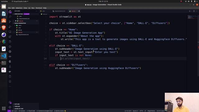 AI Image Generation Streamlit App смотреть онлайн
