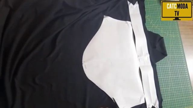 Como hacer polo ó franela para hombre manga corta y cuello V @catcmodatv #catcmodatv смотреть онлайн