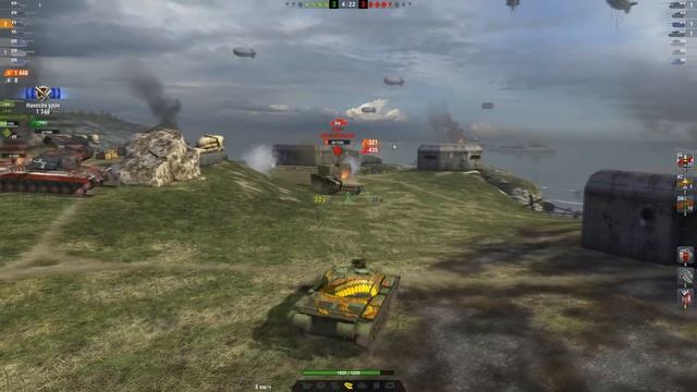 САМЫЙ КОМФОРТНЫЙ УРОВЕНЬ В WOT BLITZ смотреть онлайн