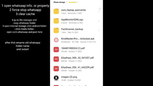 How to fix WhatsApp Media Download Errors After Android 11 Update.Resolved #whatsapp #whatsapperror смотреть онлайн