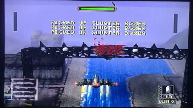 Gameplay War Jetz (Part 6) Easy, Rhine River (PS1) смотреть онлайн