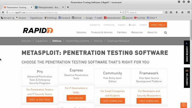 Metasploit for Network Security Tutorial - 1 - Introduction смотреть онлайн
