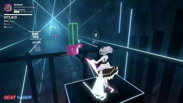 【BeatSaber】アニマル Covered by紫咲シオン【低スペックPCとOculus Quest 2だけでトラッキング】 смотреть онлайн